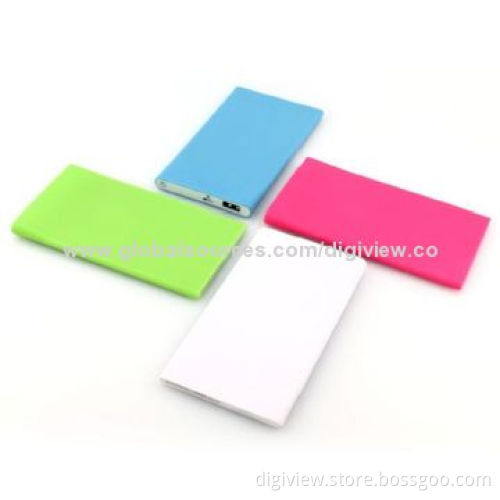 Polymer battery cell 2,100mAh power bank 4.5mm super slim phone charger